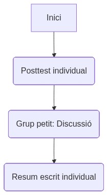 Esquema de l'activitat