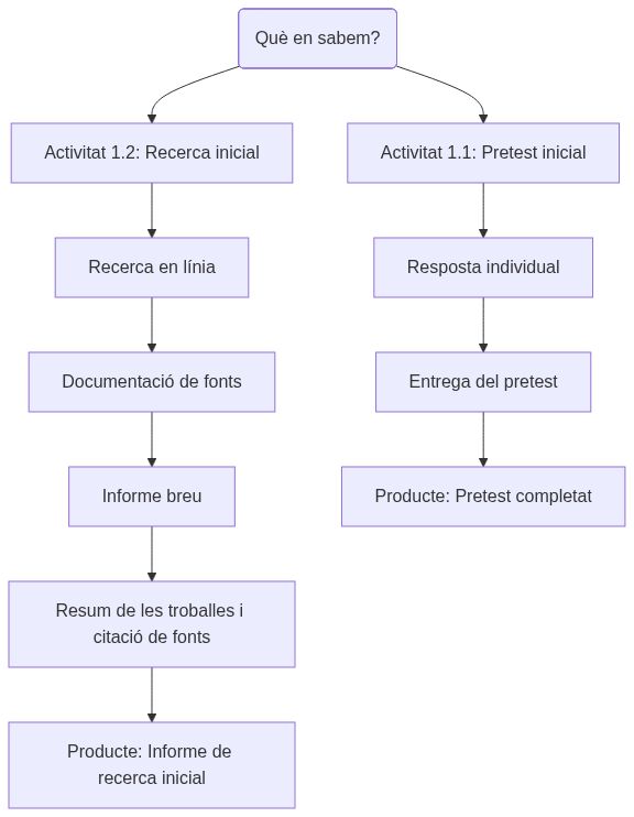 Esquema de l'activitat