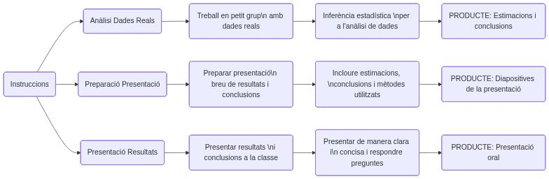 Esquema de les activitats
