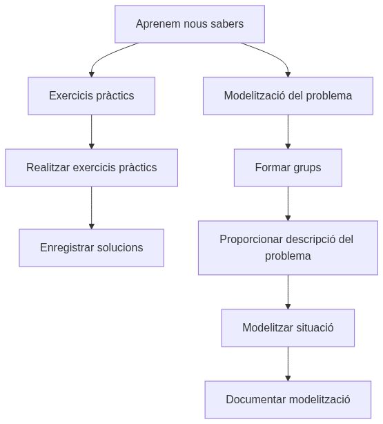 Esquema de l'activitat